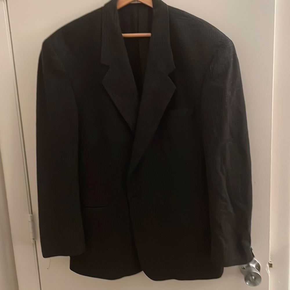 Wool houndstooth sport coat